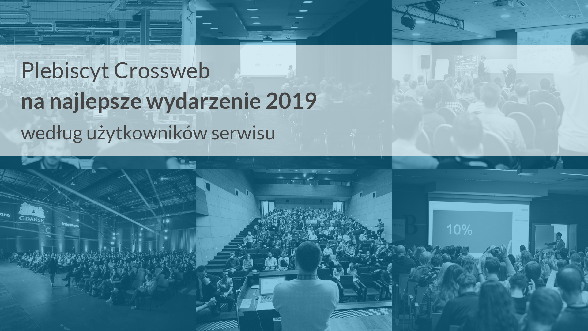 Plebiscyt Crossweb na najlepsze wydarzenie 2019 według użytkowników serwisu