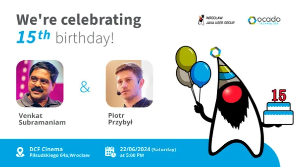 15th-wroclaw-jug-birthday-dr-venkat-subramaniam-piotr-przybyl