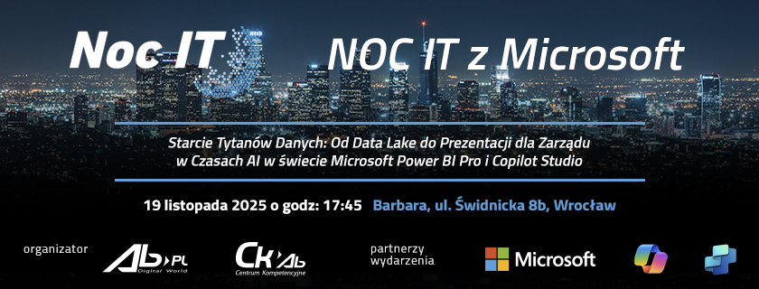 26-noc-it-starcie-tytanow-danych-od-data-lake-do-prezentacji-dla-zarzadu-w-czasach-ai-w-swiecie-microsoft-power-bi-pro-i-copilot-studio